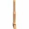 Ekena Millwork Saratoga Timber Gable Bracket, Western Red Cedar, 84"W x 45"H x 3 1/2"D x 5 1/2"F, 13/12 Pitch GBW084X45X0406SAR00SWR - alternate 2